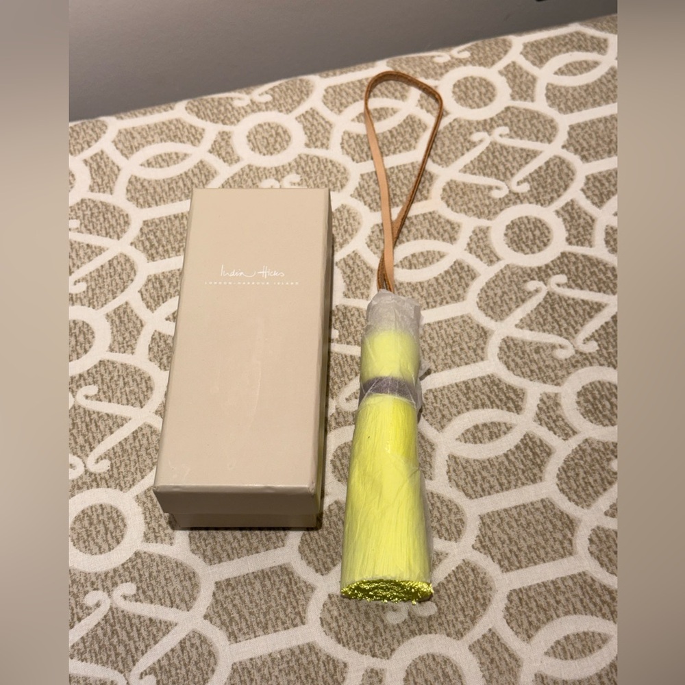 India Hicks Junkanoo Tassel Yellow For Bag NWOT
